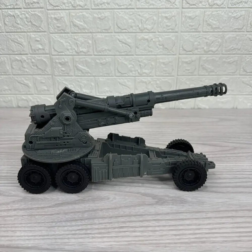 Long Range Cannon Toy Plastic Military Vehicle Sound Action 11.5